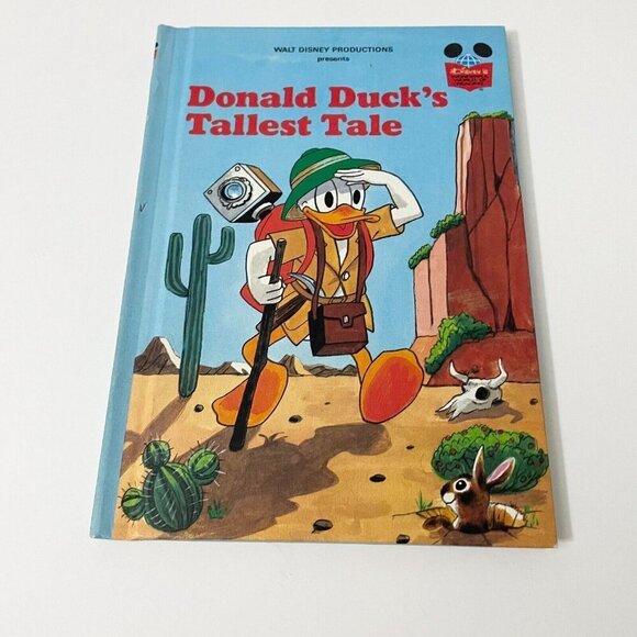 Vintage Walt Disney Books Duck Tales and Donald Ducks Tallest Tale - Picture 6 of 16